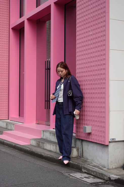 エンブロイダリーBIGシャツ